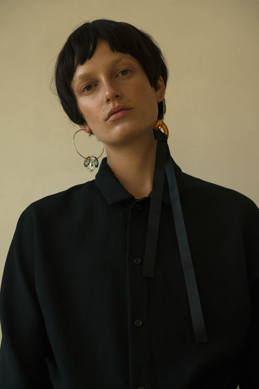 Harvest Moon — Shirt Goetze Earring Michael Sontag