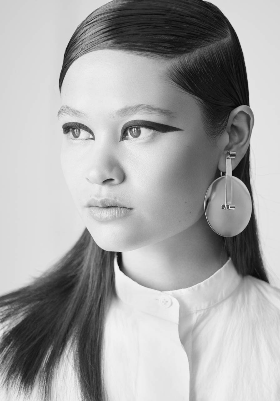 2030 — Shirt Khadi and Co Earring Marie Beltrami