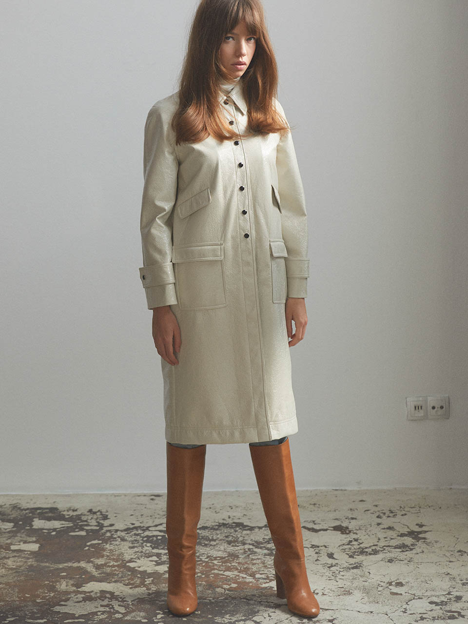 Trinity — Turtleneck Monki Coat Alexa Chung @ Matchesfashion Boots Arket Trousers Joseph