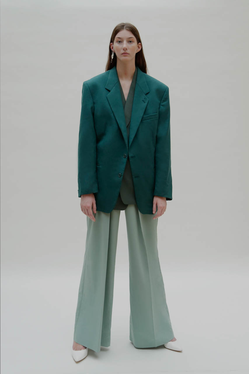 Accents — Blazers Yusif Ykoto Trousers Sophie Morton Earring Thread Studio Shoes Stylist’s Archive