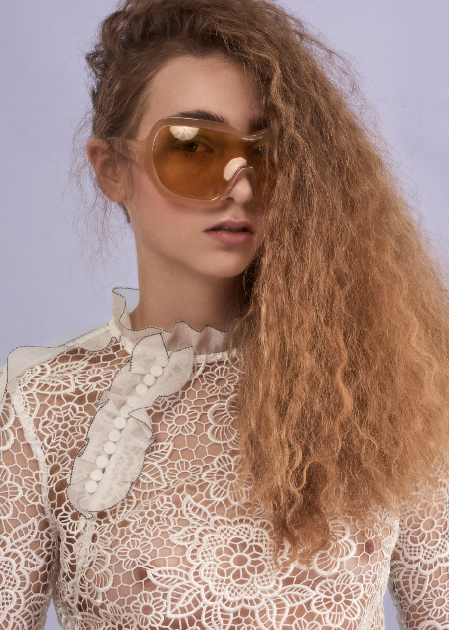 Go With The Fuzz — Shirt Self-Portrait by Matchesfashion Shades PRADA