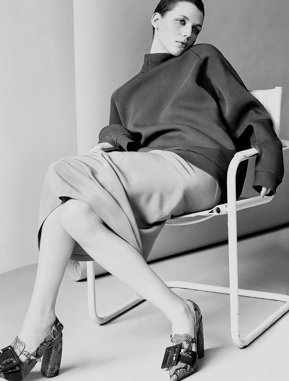 Definitely Maybe — Pullover Atelier About Dress Michael Sontag Shoes Miu Miu