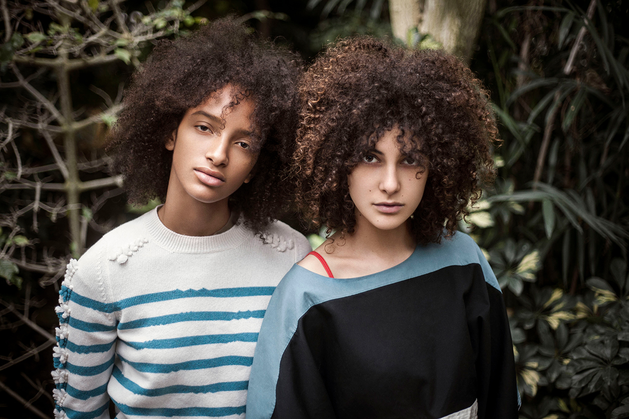 Unlimited Greenery — Left: Jumper Barrie / Right: Top Chloé Tank Top Petit Bateau