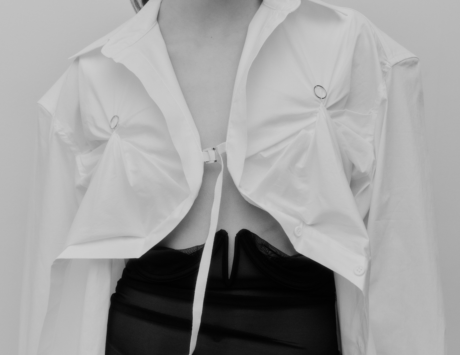 Softness In Structure — Blouse Jacquemus Body Wolford