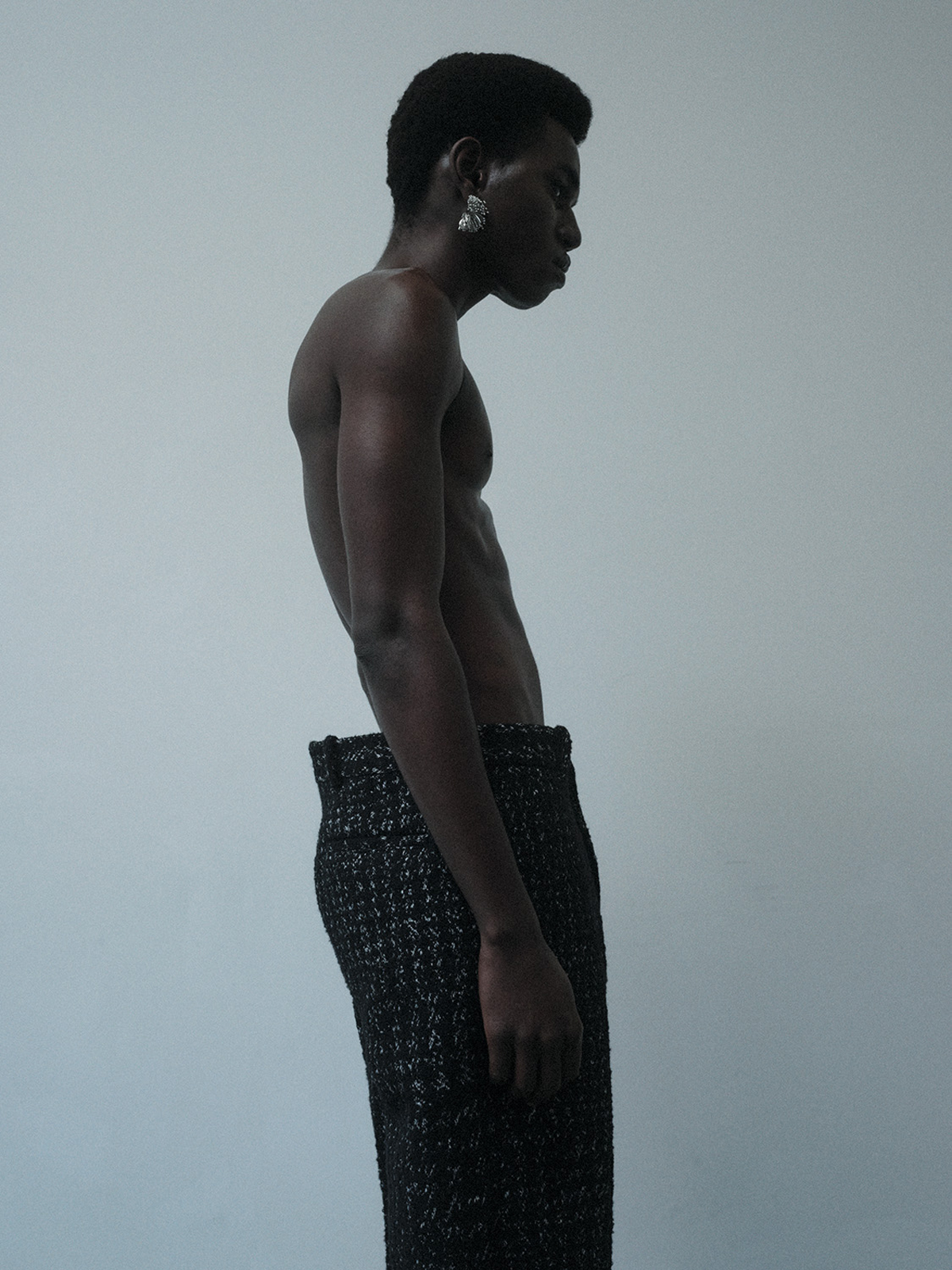 Moving Through Water — Trousers COS Earring COS × Chris Perani